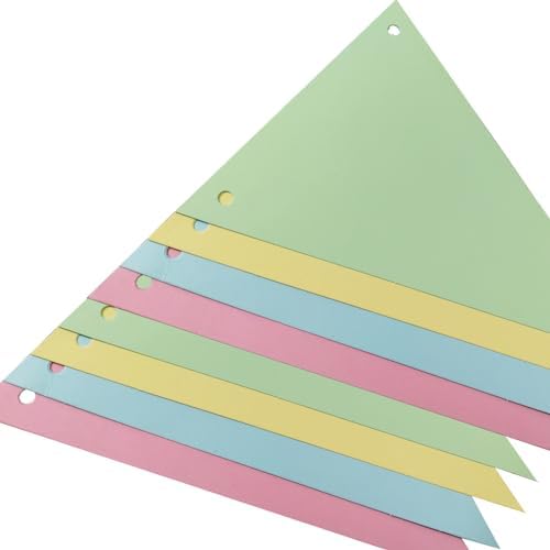 36 Flags Pennant Banner Garland Bunting Paper Banners - Multicolor