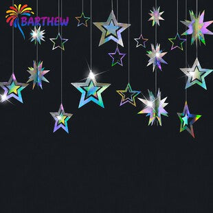 BARTHEW Glitter Heart Garland - Valentine's Party Decor