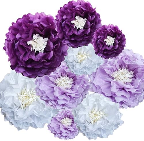 3D Paper Flower Lavender