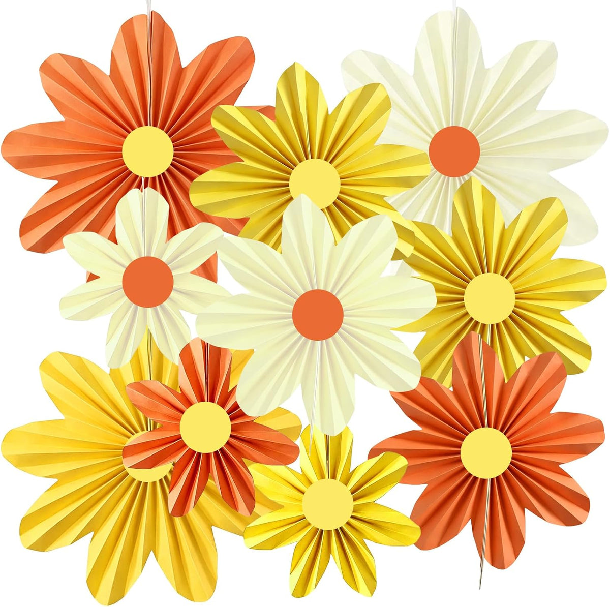 Paper Flower Fans 71ZamATvsJL